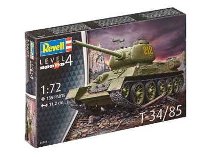 * Revell Plastic ModelKit tank 03302 - T-34/85  1:72