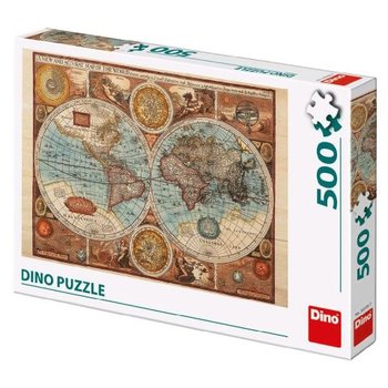 Puzzle 500 Mapa svta z r.1626  47 x 33 cm