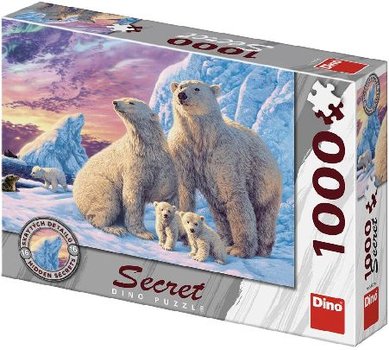 Dino ledn medvdi secret collection 1000 dlk Puzzle  66 x 47 cm