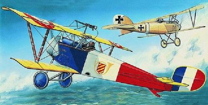 Smr Letadlo Nieuport 11 16 Bebe 1:48