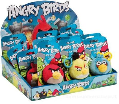 Angry Birds Red ply pvek 13cm i s klipem