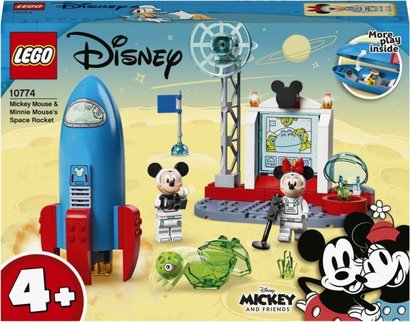 * LEGO Disney 10774 Mickey &amp; Friends Myk Mickey a Myka Minnie jako kosmonauti