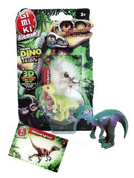 GiMiKi - Figurky dinosauru + 3D karta