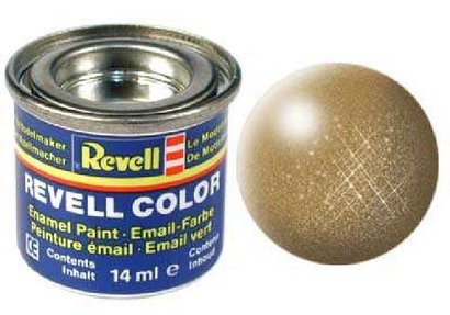 * Barva Revell 92 emailov - 32192: metalick mosazn   brass metalic  92