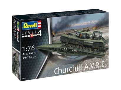 * Revell Plastic ModelKit tank 03297 - Churchill A.V.R.E. (1:76)