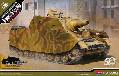 * ACADEMY Model Kit military 13525 - German Strumpanzer IV Brummbr Ver.Mid (1:35)
