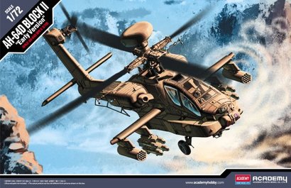 * ACADEMY Model Kit vrtulnk 12514 - U.S. ARMY AH-64D (1:72)