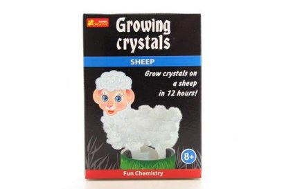 Rostouc krystaly oveka