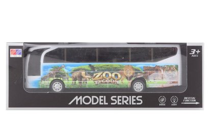 Autobus safari kov 22cm na baterie
