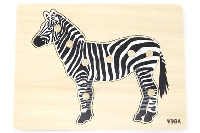 VIGA Devn monterssori vkldaka zebra