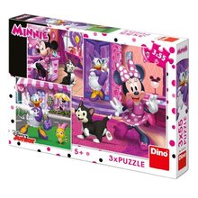 Puzzle Den s Minnie 3 x 55