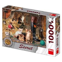 Puzzle 1000 Kočičky secret  collection