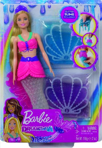 BRB mo sk v la a t pytiv sliz Barbie GKT75 dreamtopia Panenky