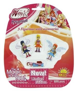 * Winx 3 figurky na blistru  / stavebnice - kostky cobi