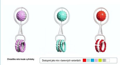 Chrasttko retro koule s pvsky