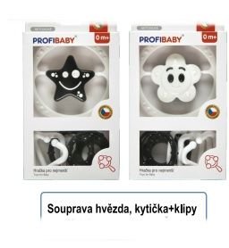 Souprava hvzdika nebo kytika v kruhu + tvary ernobla kolekce, 0+, sada, chrasttko