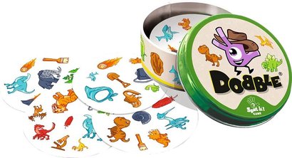 * Dobble Dino postehov hra, 4+