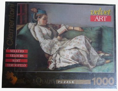 Clementoni Velvet Liotard Marie Adelaide de France 1000 dlk puzzle