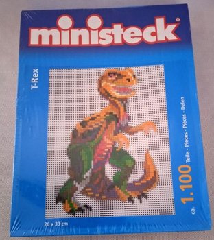 *Ministeck mozaika dinosaurus T-Rex,  26 x 33 cm