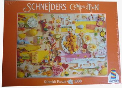 Puzzle 1000 Dekorace kuchy Schmid