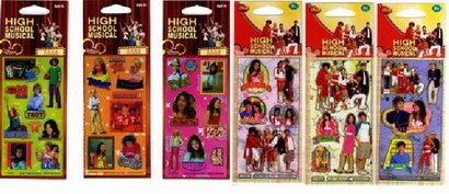 Samolepky zlacene HSM - High School Musical, Disney