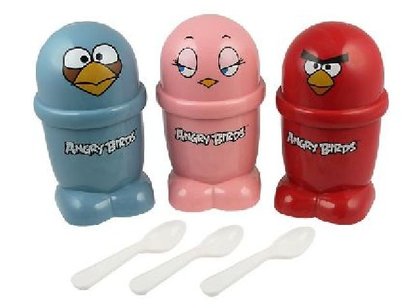 * Zmrzlinova Angry Birds - 3 druhy