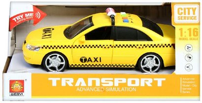 Auto osobn taxi, na baterie, svtlo, zvuk