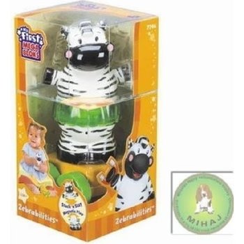 * Mega Bloks ptel z dungle zebra / hroch MB - stavebnice od 6 msc