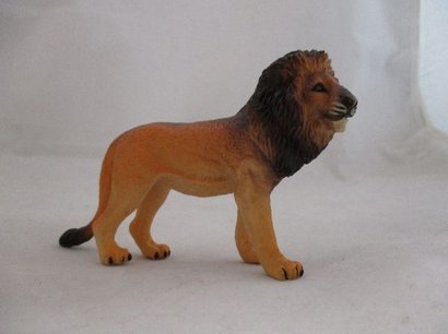 Lev - zviratka Safari 9 cm divoka