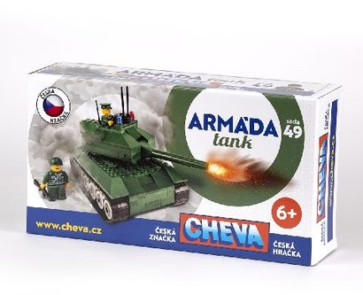 * Cheva 49 - Tank variabiln stavebnice 247 kostek
