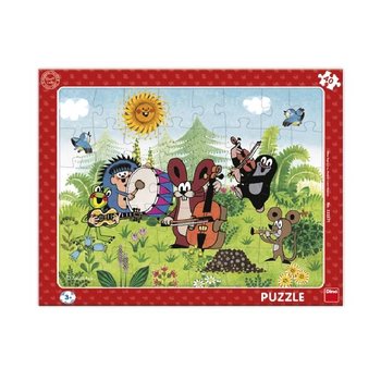Puzzle 40 Krtek a Kapela deskov