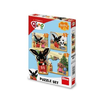 Puzzle set Bing a kamardi 3-5 baby, 3, 4, 5 dlk