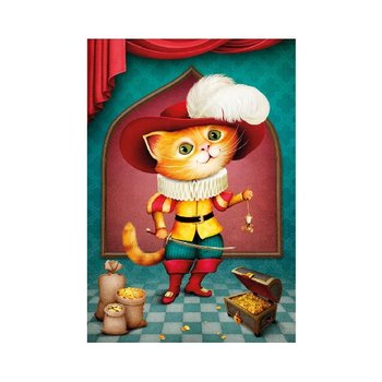 Puzzle 24 Kocour v botch triangl