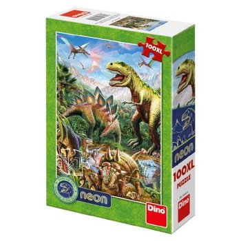 Dino svt dinosaur 100XL neon, puzzle
