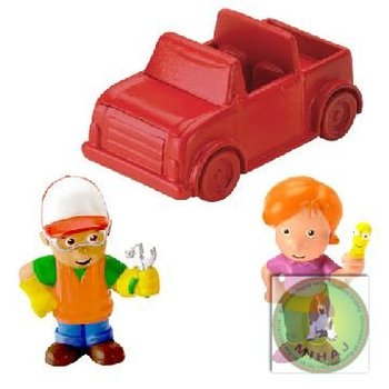 * Fisher Price Handy Manny Mistr M4844 FP M4846