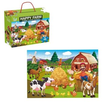 Puzzle 48ks vesel farma 30x24cm