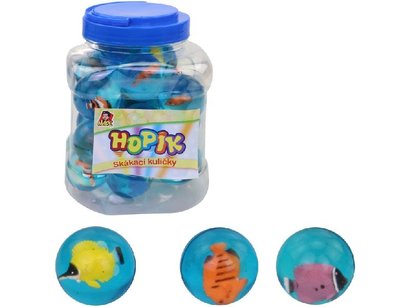 Hopskulka rybiky 45 mm hopik, skkac kulika