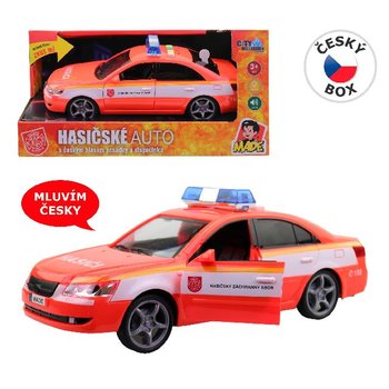 Hasisk osobn auto s eskm hlasem, CZ box, 24cm