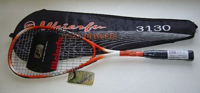 Mihaj squash raketa v pouzdru