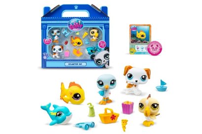 * Littlest Pet Shop 5 figurek Pl - 7. generace LPS
