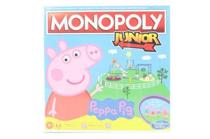 * Monopoly Junior prastko Peppa hasbro F1656, rodinn hra, 5+