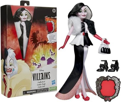 * Disney Villains Cruella De Vil F4538/ F4563 Hasbro