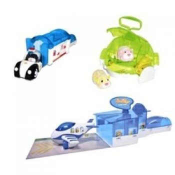 Zhu Zhu Pets hrac set penosn hotel / letit / policejn stanice  86420 / cena AKCE