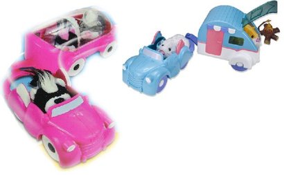 Zhu Zhu Pets auto s pvsem / cena AKCE sada bez KRECKA