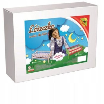 Postlka devn barevn 43x23x18cm s peinkami