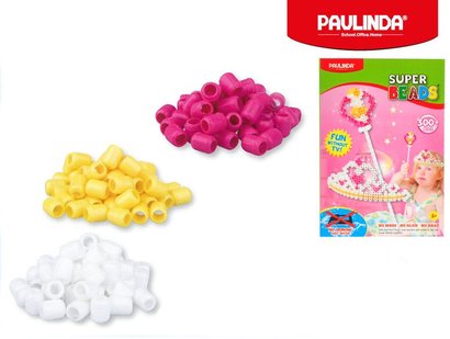 Paulinda Super Beads 5x6mm 300ks sada krsy s korunkou s doplky v krabice