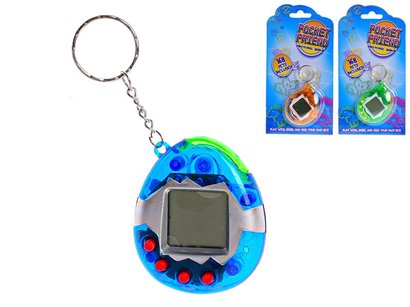 Elektronick hra zvtko 6cm na baterie se zvukem Tamagotchi