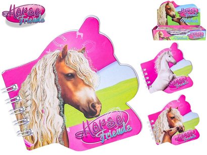 Horse Friends zpisnk 9cm