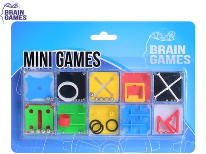 Brain Games sada hlavolam 10ks na kart