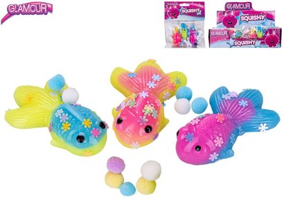 Glamour zvtko streov 6-7cm 3ks s flitry a doplky v sku
